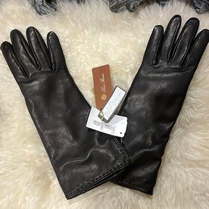 NWT Loro Piana leather gloves